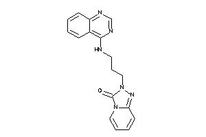 2-[3-(quinazolin-4-ylamino)propyl]-[1,2,4]triazolo[4,3-a]pyridin-3-one