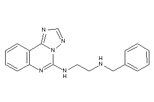 Image of Benzyl-[2-([1,2,4]triazolo[1,5-c]quinazolin-5-ylamino)ethyl]amine