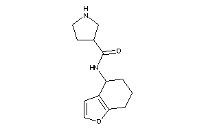 Image of N-(4,5,6,7-tetrahydrobenzofuran-4-yl)pyrrolidine-3-carboxamide