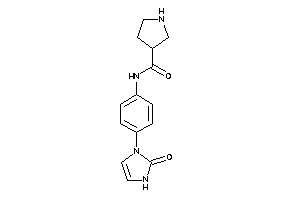 N-[4-(2-keto-4-imidazolin-1-yl)phenyl]pyrrolidine-3-carboxamide