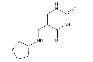 5-[(cyclopentylamino)methyl]uracil