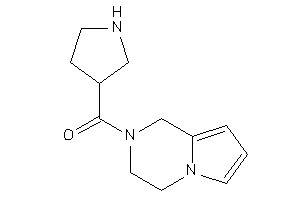 3,4-dihydro-1H-pyrrolo[1,2-a]pyrazin-2-yl(pyrrolidin-3-yl)methanone