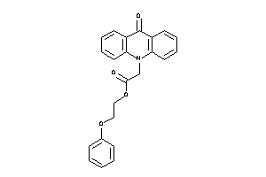 Image of 2-(9-ketoacridin-10-yl)acetic Acid 2-phenoxyethyl Ester