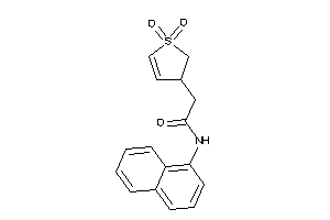 Image of 2-(1,1-diketo-2,3-dihydrothiophen-3-yl)-N-(1-naphthyl)acetamide
