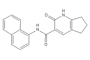 2-keto-N-(1-naphthyl)-1,5,6,7-tetrahydro-1-pyrindine-3-carboxamide