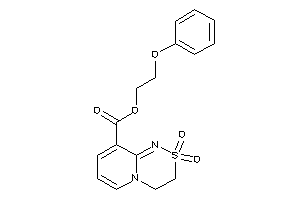 2,2-diketo-3,4-dihydropyrido[2,1-c][1,2,4]thiadiazine-9-carboxylic Acid 2-phenoxyethyl Ester