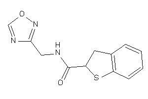 Image of N-(1,2,4-oxadiazol-3-ylmethyl)-2,3-dihydrobenzothiophene-2-carboxamide