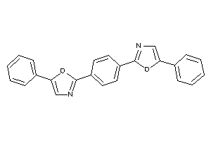 5-phenyl-2-[4-(5-phenyloxazol-2-yl)phenyl]oxazole