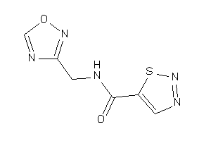 Image of N-(1,2,4-oxadiazol-3-ylmethyl)thiadiazole-5-carboxamide