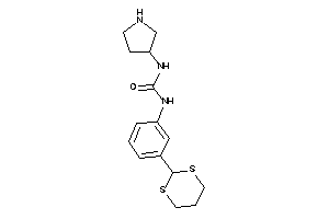 Image of 1-[3-(1,3-dithian-2-yl)phenyl]-3-pyrrolidin-3-yl-urea