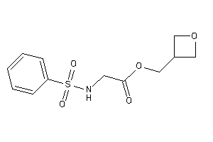 2-(benzenesulfonamido)acetic Acid Oxetan-3-ylmethyl Ester