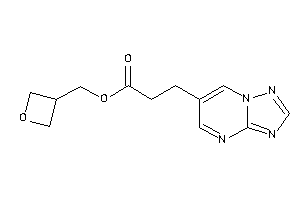 Image of 3-([1,2,4]triazolo[1,5-a]pyrimidin-6-yl)propionic Acid Oxetan-3-ylmethyl Ester