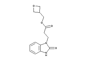 3-(2-keto-3H-benzimidazol-1-yl)propionic Acid Oxetan-3-ylmethyl Ester