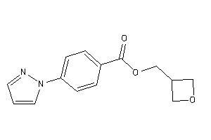 Image of 4-pyrazol-1-ylbenzoic Acid Oxetan-3-ylmethyl Ester