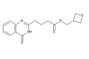 4-(4-keto-3H-quinazolin-2-yl)butyric Acid Oxetan-3-ylmethyl Ester