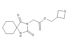 Image of 2-(2,4-diketo-1,3-diazaspiro[4.5]decan-3-yl)acetic Acid Oxetan-3-ylmethyl Ester
