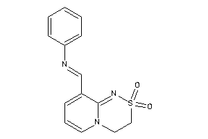 Image of (2,2-diketo-3,4-dihydropyrido[2,1-c][1,2,4]thiadiazin-9-yl)methylene-phenyl-amine