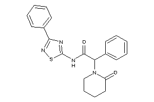 2-(2-ketopiperidino)-2-phenyl-N-(3-phenyl-1,2,4-thiadiazol-5-yl)acetamide