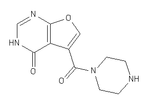 5-(piperazine-1-carbonyl)-3H-furo[2,3-d]pyrimidin-4-one