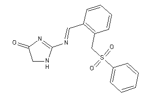 2-[[2-(besylmethyl)benzylidene]amino]-2-imidazolin-4-one