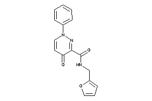 N-(2-furfuryl)-4-keto-1-phenyl-pyridazine-3-carboxamide