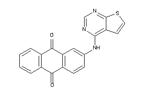 Image of 2-(thieno[2,3-d]pyrimidin-4-ylamino)-9,10-anthraquinone
