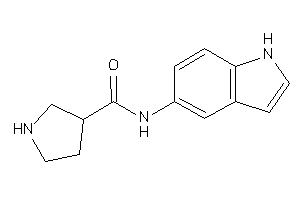 N-(1H-indol-5-yl)pyrrolidine-3-carboxamide