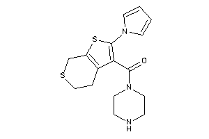 Image of Piperazino-(2-pyrrol-1-yl-5,7-dihydro-4H-thieno[2,3-c]thiopyran-3-yl)methanone
