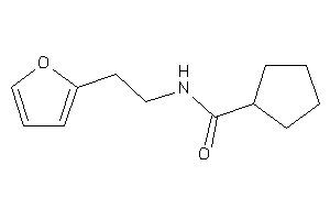 N-[2-(2-furyl)ethyl]cyclopentanecarboxamide