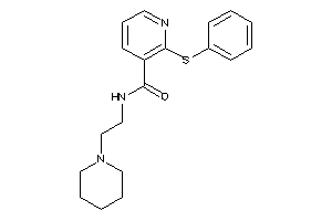 2-(phenylthio)-N-(2-piperidinoethyl)nicotinamide