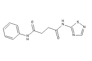 Image of N-phenyl-N'-(1,2,4-thiadiazol-5-yl)succinamide