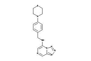 Tetrazolo[1,5-a]pyrazin-5-yl-(4-thiomorpholinobenzyl)amine