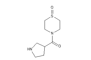 Image of (1-keto-1,4-thiazinan-4-yl)-pyrrolidin-3-yl-methanone