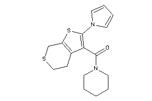 Image of Piperidino-(2-pyrrol-1-yl-5,7-dihydro-4H-thieno[2,3-c]thiopyran-3-yl)methanone