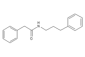 2-phenyl-N-(3-phenylpropyl)acetamide