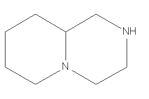 2,3,4,6,7,8,9,9a-octahydro-1H-pyrido[1,2-a]pyrazine