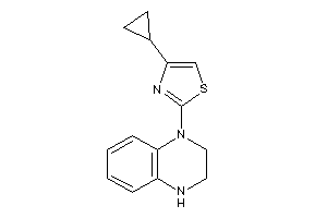 Image of 4-cyclopropyl-2-(3,4-dihydro-2H-quinoxalin-1-yl)thiazole