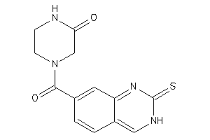Image of 4-(2-thioxo-3H-quinazoline-7-carbonyl)piperazin-2-one