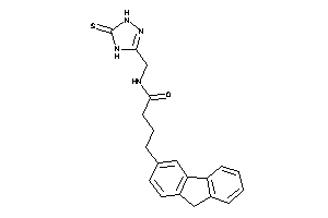 4-(9H-fluoren-3-yl)-N-[(5-thioxo-1,4-dihydro-1,2,4-triazol-3-yl)methyl]butyramide