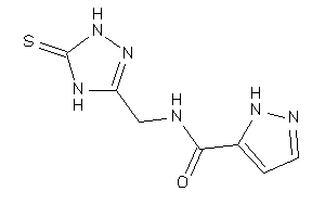 N-[(5-thioxo-1,4-dihydro-1,2,4-triazol-3-yl)methyl]-1H-pyrazole-5-carboxamide