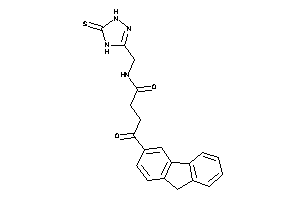 Image of 4-(9H-fluoren-3-yl)-4-keto-N-[(5-thioxo-1,4-dihydro-1,2,4-triazol-3-yl)methyl]butyramide