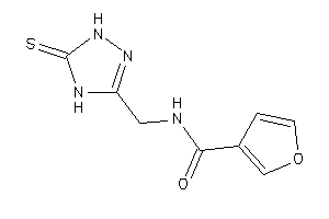 N-[(5-thioxo-1,4-dihydro-1,2,4-triazol-3-yl)methyl]-3-furamide