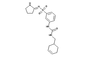 Image of 1-(cyclohex-3-en-1-ylmethyl)-3-[3-(pyrrolidin-2-ylideneamino)sulfonylphenyl]urea