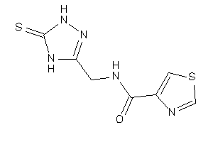 Image of N-[(5-thioxo-1,4-dihydro-1,2,4-triazol-3-yl)methyl]thiazole-4-carboxamide