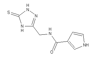 Image of N-[(5-thioxo-1,4-dihydro-1,2,4-triazol-3-yl)methyl]-1H-pyrrole-3-carboxamide