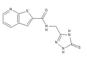 N-[(5-thioxo-1,4-dihydro-1,2,4-triazol-3-yl)methyl]thieno[2,3-b]pyridine-2-carboxamide