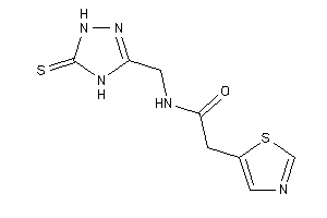 2-thiazol-5-yl-N-[(5-thioxo-1,4-dihydro-1,2,4-triazol-3-yl)methyl]acetamide