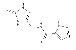 N-[(5-thioxo-1,4-dihydro-1,2,4-triazol-3-yl)methyl]-1H-imidazole-5-carboxamide