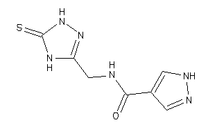 N-[(5-thioxo-1,4-dihydro-1,2,4-triazol-3-yl)methyl]-1H-pyrazole-4-carboxamide