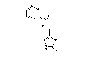 N-[(5-thioxo-1,4-dihydro-1,2,4-triazol-3-yl)methyl]pyridazine-3-carboxamide